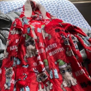Grumpy cat Christmas one piece